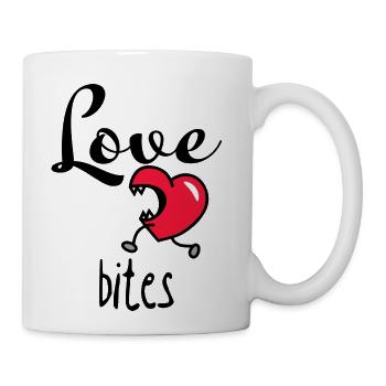 Love Bites - Coffee/Tea Mug - white - Right