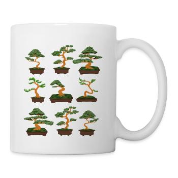 Gardening Japanese Art Aesthetic Zen Buddhist - Coffee/Tea Mug - white - Right