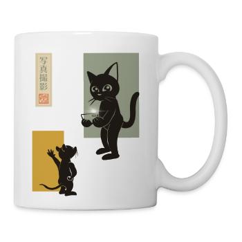 Taking A Picture - Coffee/Tea Mug - white - Right