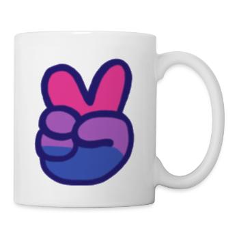 Bi Peace - Coffee/Tea Mug - white - Right