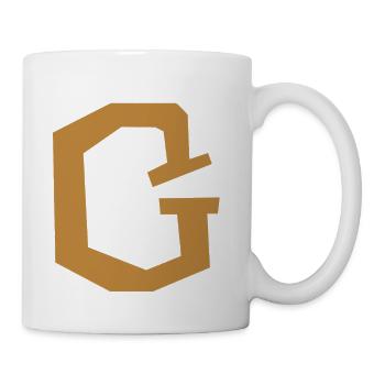 Alphabetical G - Coffee/Tea Mug - white - Right