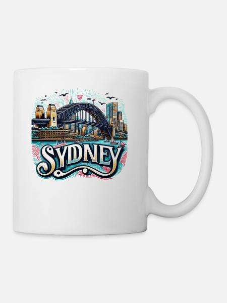 Sydney - Coffee/Tea Mug - white