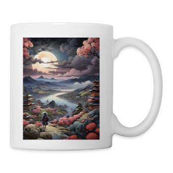 japanese art - Coffee/Tea Mug - white - Right