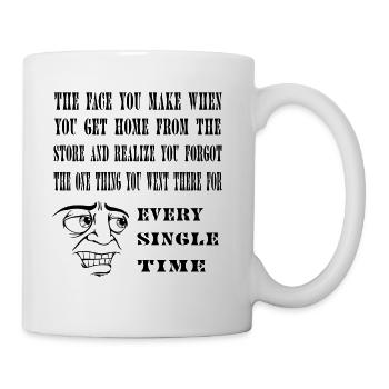 Every Single Time - Coffee/Tea Mug - white - Right