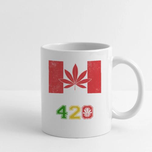 Comical 420 Celebrate Herb Weed Marijuana Design - Coffee/Tea Mug