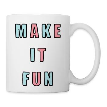 Make It Fun - Coffee/Tea Mug - white - Right