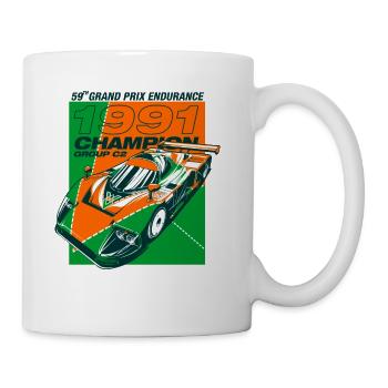 Velocity Vanguard Racing Tee - Coffee/Tea Mug - white - Right