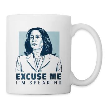 Kamala Quote - Coffee/Tea Mug - white - Right