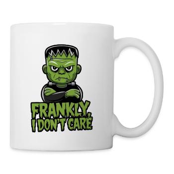 Frankly, I Don’t Care - Coffee/Tea Mug - white - Right