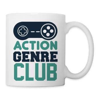 Action Genre Club - Coffee/Tea Mug - white - Right