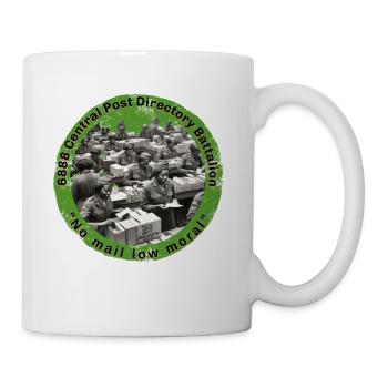6888th Central Postal Directory Battalion - Coffee/Tea Mug - white - Right