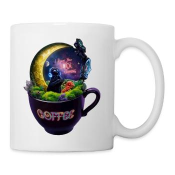 Moonlit Gaming Coffee Garden - Coffee/Tea Mug - white - Right