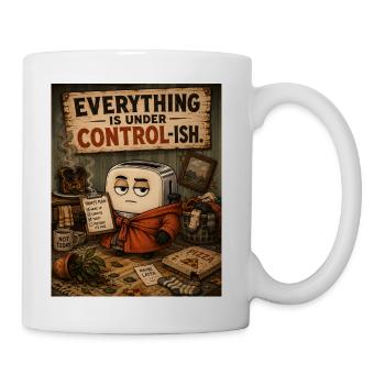 Everything Under Controlish - Coffee/Tea Mug - white - Right