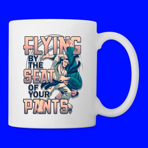Judo Shirt - Jiu Jitsu Flying Kata Guruma - Coffee/Tea Mug
