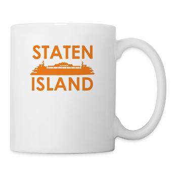 Staten Island Ferry The Fifth Borough NYC - Coffee/Tea Mug - white - Right