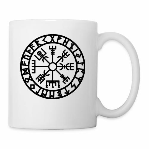 Viking Rune Vegvisir The Runic Compass - Coffee/Tea Mug