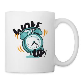 Wake UP - Coffee/Tea Mug - white - Right
