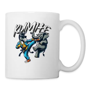 Kumite - Coffee/Tea Mug - white - Right