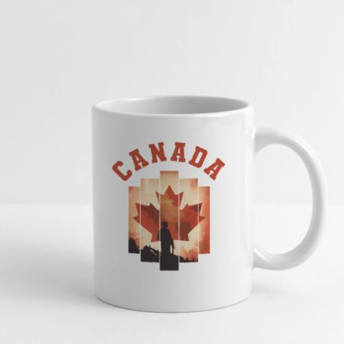 Proud Canadian Shadow - Coffee/Tea Mug