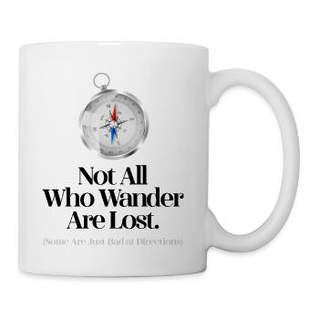 Funny Compass - Coffee/Tea Mug - white - Right