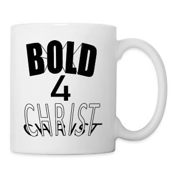 Bold For Christ - Coffee/Tea Mug - white - Right