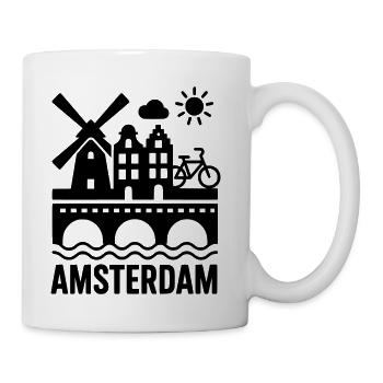 amsterdam - Coffee/Tea Mug - white - Right