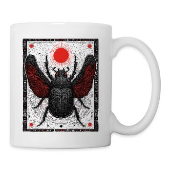 Emberwing Halo: Dark Angel - Coffee/Tea Mug - white - Right
