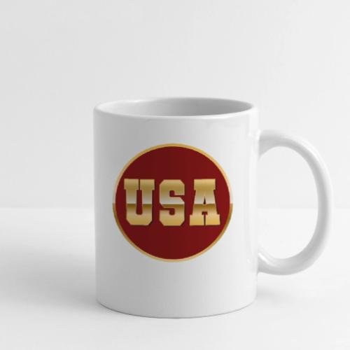 Golden USA Seal - Coffee/Tea Mug