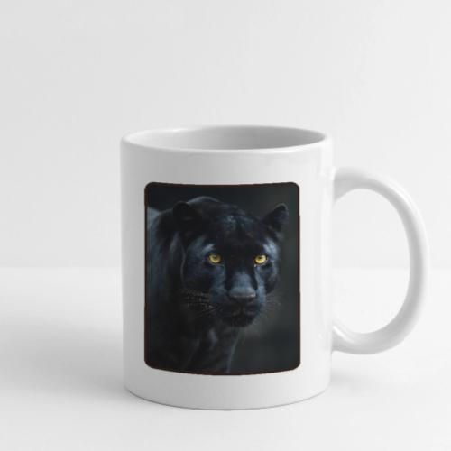 Black Panther Glowing Eyes Design - Coffee/Tea Mug