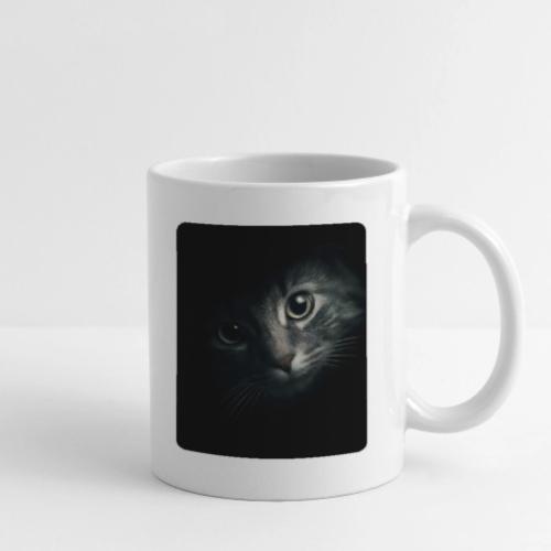 Cat Face in Shadow Close-Up Design - Coffee/Tea Mug