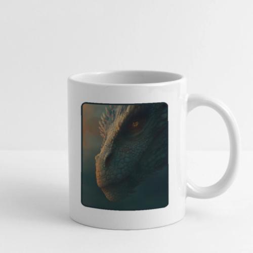 Golden Eye Dragon Close-Up Design - Coffee/Tea Mug