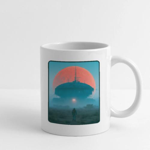 Astronaut Alien Outpost Design - Coffee/Tea Mug