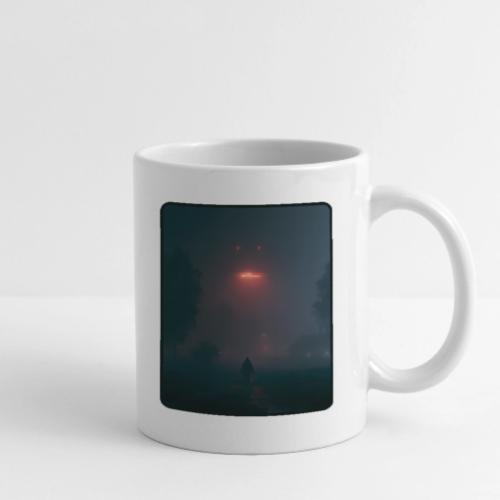 Mysterious UFO Encounter Design - Coffee/Tea Mug