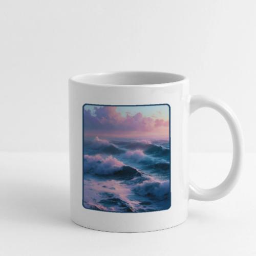 Dreamy Pastel Ocean Sunset Art - Coffee/Tea Mug