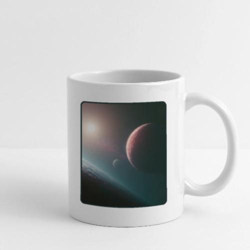 Deep Space Planet Horizon Art - Coffee/Tea Mug