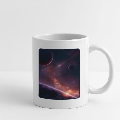 Cosmic Sunset Nebula Space Art - Coffee/Tea Mug