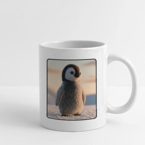 Cute Penguin Chick Sunrise Design - Coffee/Tea Mug