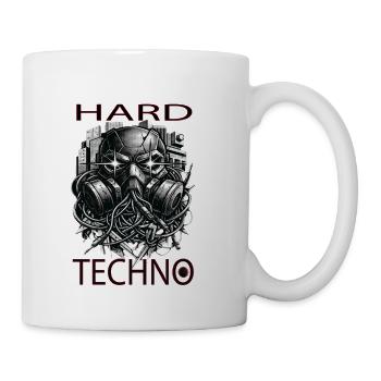 Hard Techno Design - Coffee/Tea Mug - white - Right