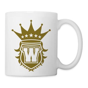 W Crest - Coffee/Tea Mug - white - Right