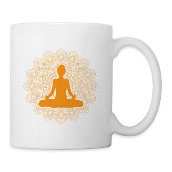 Transcendental Meditation Transcendental Yogi - Coffee/Tea Mug - white - Right