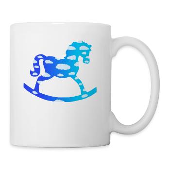 Rocking Horse Cloud Dream - Coffee/Tea Mug - white - Right