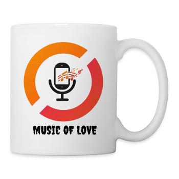 Music Design - Coffee/Tea Mug - white - Right