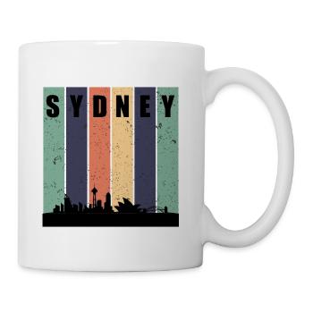 Sydney Australia Souvenir - Coffee/Tea Mug - white - Right