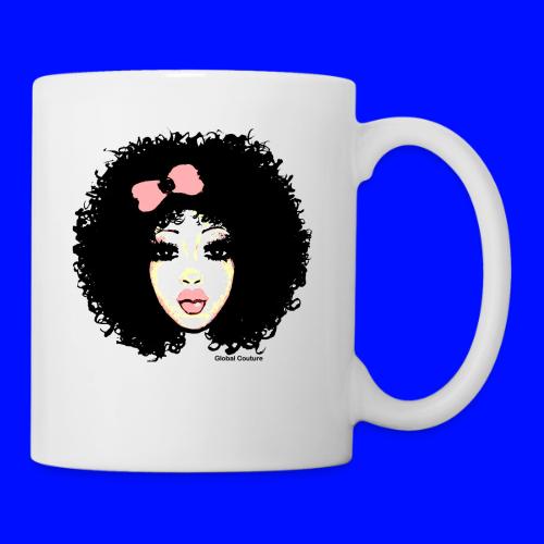 Curly Ashley pink - Coffee/Tea Mug