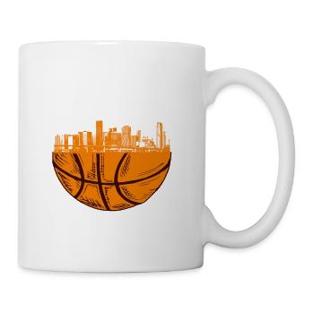 Basketball City Miami - Coffee/Tea Mug - white - Right