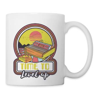Time To Level Up - Coffee/Tea Mug - white - Right