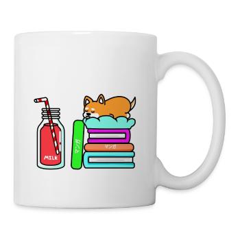 Strawberry Milk And Manga - Coffee/Tea Mug - white - Right