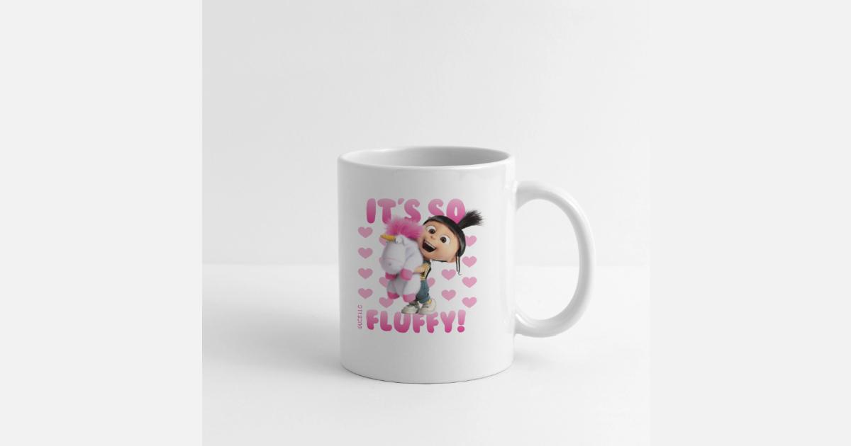 Minions Agnes It's So Fluffy Pink' Mug | Spreadshirt