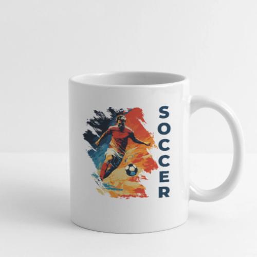Soccer Action Pulse - Coffee/Tea Mug