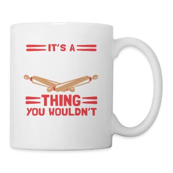 Bake Bakers A Baking Thing - Coffee/Tea Mug - white - Right